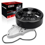 UNITHUB front view of water pump and gasket showing direct-fit design and easy replacement