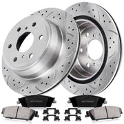 UNITHUB rear brake kit front packaging showing complete contents and benefits