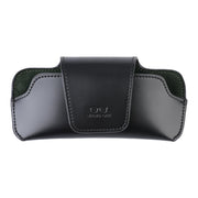 URIZZD front view of visor case showing neat storage and quick access