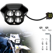 URLWALL front assembly installed on Sur Ron Ultra Bee showing bright output