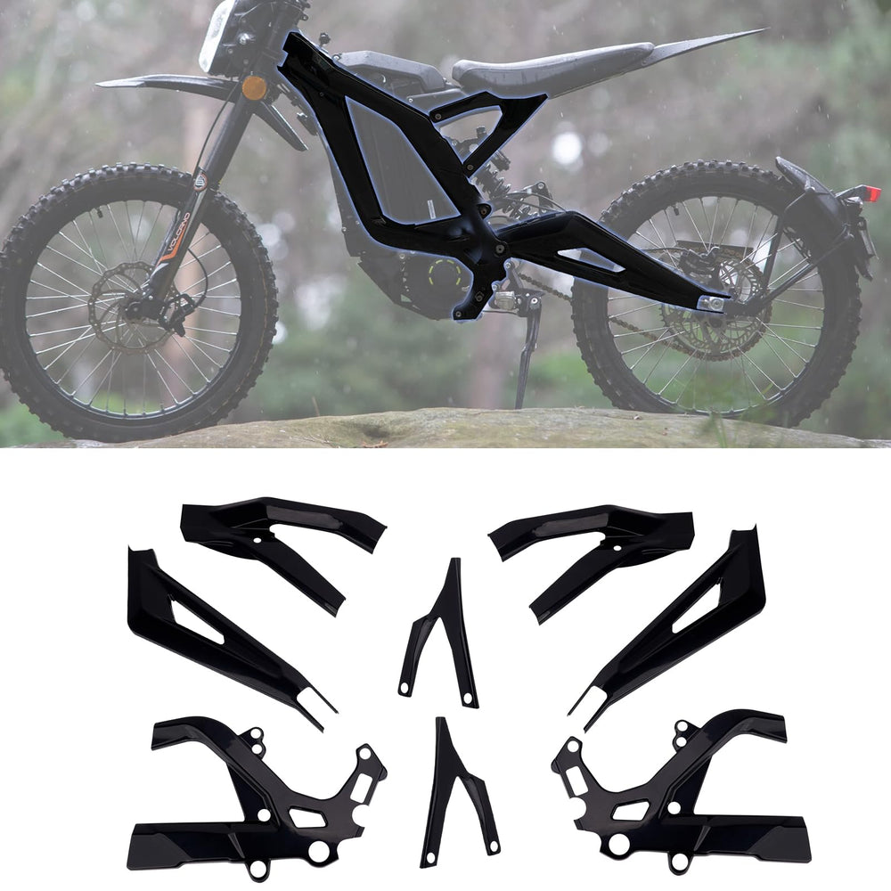 URLWALL front profile on bike showing sleek protection and enhanced look