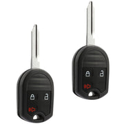 USARemote front view showing 3-button fob ready to program and replace OEM