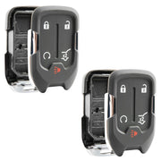 USARemote front view of replacement 5-button GMC shell showing clean finish and fit benefits