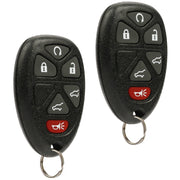 USARemote front view of both key fobs showing buttons and ready-to-program benefit