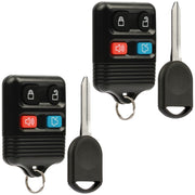 USARemote front view of two 4-button fobs showing ready-to-program convenience
