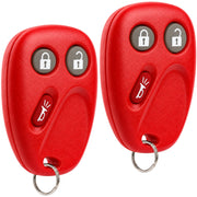 USARemote LHJ011 front view showing red shell and three-button layout for easy replacement