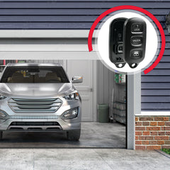 USARemote side profile with key ring loop, provides secure attachment