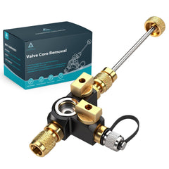 USHDHDID VC2G front view showing dual valve and sight glass for precise control