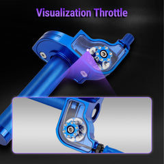 USTPO knurled grip detail providing better traction and control benefit