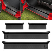 Utiiy front packaging showing full door sill kit and fitment benefit