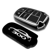 uuakarin front view of 300 key fob cover showing fit and protection