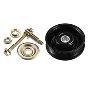 uxcell front view of tensioner assembly showing solid-metal construction and durable design