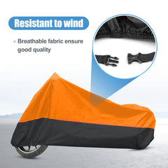 uxcell close-up of 190T polyester texture showing waterproof barrier