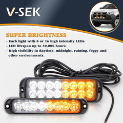 V-SEK wiring and connectors showing long cables for flexible installation