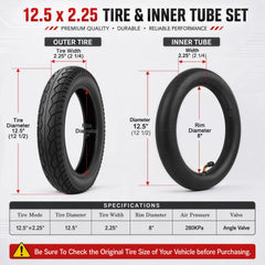 Valchoose close-up of striped tread pattern delivering better grip and reduced rolling resistance
