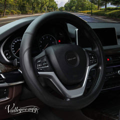 Valleycomfy front view on wheel showing sleek black finish and improved appearance