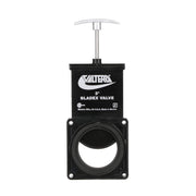 Valterra Bladex front view showing valve body and handle, simplifies RV repairs