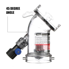 Valterra Hydroflush connected to sewer hose demonstrating secure connection benefit