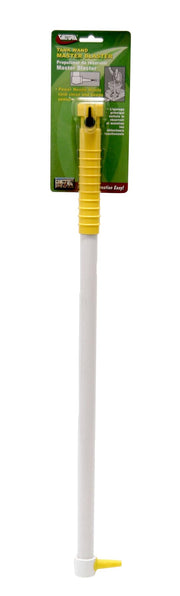 Valterra Master Blaster front view showing wand and nozzle, fast tank rinsing