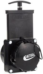 Valterra T50 front view showing black 3" hub and bayonet cap, easy connection