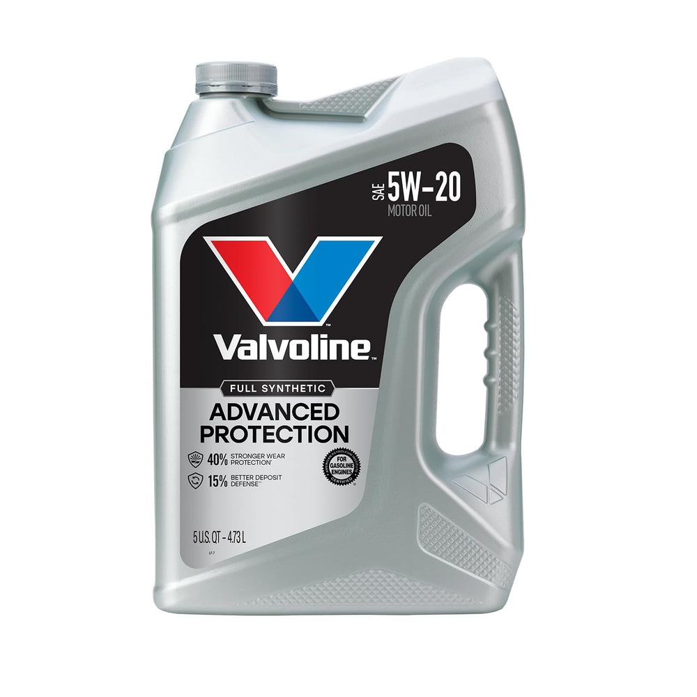 Valvoline jug front label showing product and protection benefits