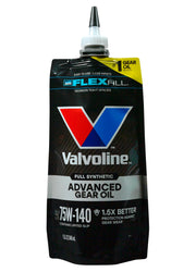Valvoline pouch front view showing product name and benefits