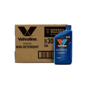 Valvoline front label on 1 QT bottle showing product identity and usage benefits