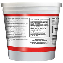 Close-up of Valvoline grease texture highlighting lithium-complex stability