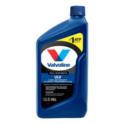 Valvoline bottle front label showing ULV ATF and benefits