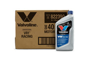 Valvoline VR1 front label showing product name and racing benefits