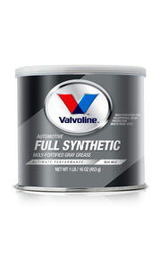 Valvoline VV986 front label showing product name and weight, highlights reliability