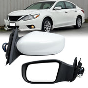 VANLOGY left driver mirror front view showing fit and styling benefit