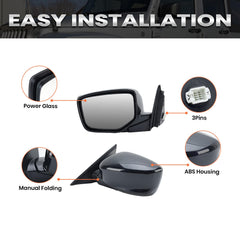 VANLOGY mirror mounting points visible to confirm OEM-style alignment and secure install