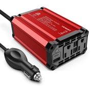 vansoet front panel showing dual AC outlets and USB ports for versatile charging