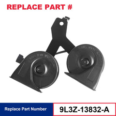 VASTAUTO horn bracket close-up showing sturdy mount for easy installation
