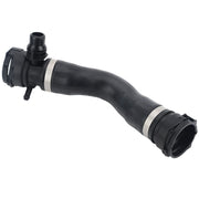 VASTAUTO front view of upper radiator hose showing fit and shape, ensuring correct replacement
