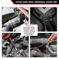 VASTOOLS 8-inch offset hook detail demonstrating reach around clamps and tight fittings