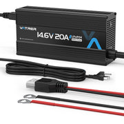 VATRER POWER front panel showing Anderson connector and durable housing for easy hookup