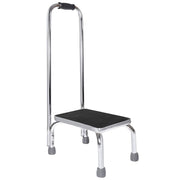 Vaunn front view of welded steel stool showing sturdy build and stability