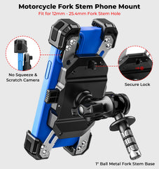 VAZESWIN fork stem base detail illustrating sturdy metal mounting benefit