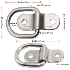 VEEBELL close-up of zinc-plated bracket and hole, corrosion-resistant finish for long life
