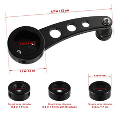 Veemoon adapters and hardware laid out showing fitment versatility