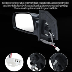 vefix mirror housing close-up texture showing paintable surface benefit