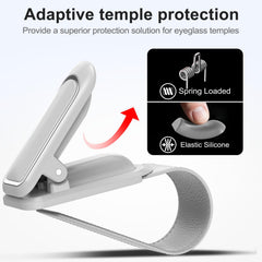 Veharvim installed on car visor demonstrating stable, low-profile placement