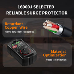 Vehiker LED indicator panel showing clear fault and safe lights