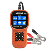 VEHLIVE BT906 front display showing clear battery test results and quick diagnosis benefit