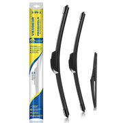 VEIGEIR front pack for Dodge Durango showing complete three-blade set and benefit of full replacement