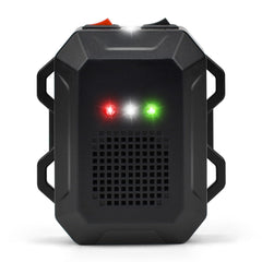 Vekibee close-up of LED strobe highlighting visible deterrent for engine bays