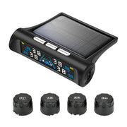 VENCEZA front LCD display showing real-time tire data and quick alerts
