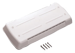 Ventmate polar white front profile showing fit and clean finish, brand durability benefit